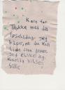 F&oslash;dselsdagsbrev fra Sille