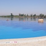 Infinitypoolen p&aring; hotellet i Luxor